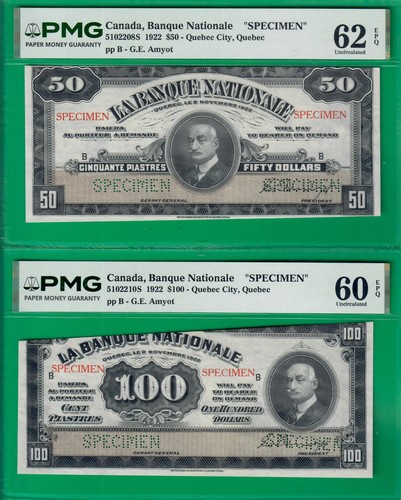 Canada quebec 100 1922 - quebec, $100