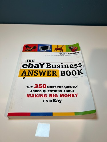 Ebay business answer - book:, 350