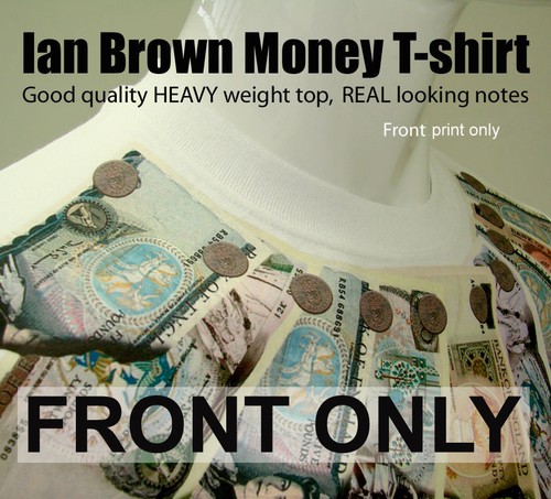 Ian brown money shirt roses - t-shirt,