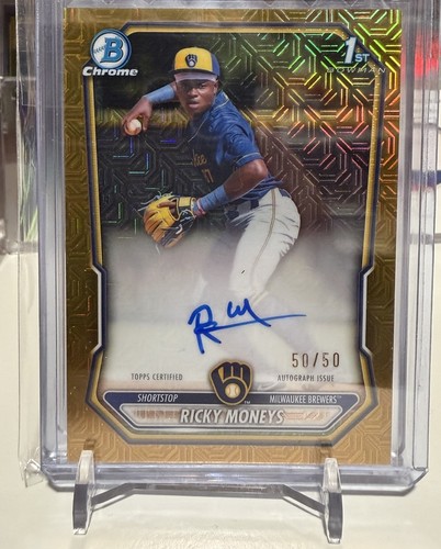 2026 bowman cromo ricky moneys - bowman,